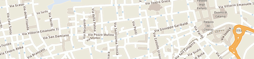Mappa della impresa municipio a CATANIA
