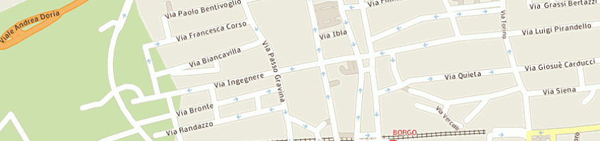 Mappa della impresa cirolli marcello a CATANIA