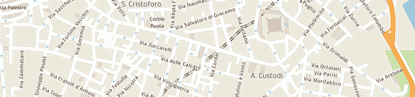 Mappa della impresa belgiorno giusy a CATANIA