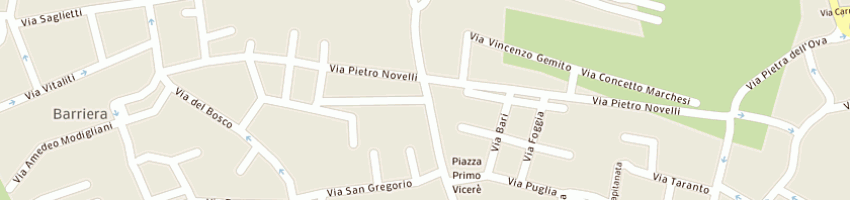 Mappa della impresa a e a srl a CATANIA