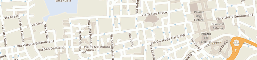 Mappa della impresa convento s agostino a CATANIA