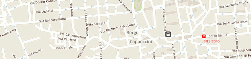 Mappa della impresa sims - societa' impianti manutenzione servizi - societa' cooper a CATANIA