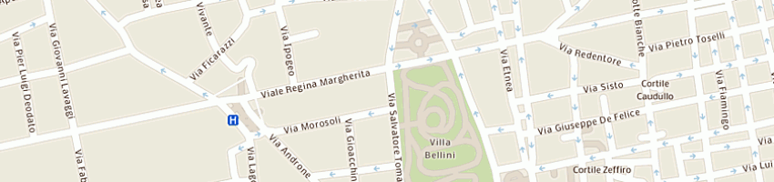 Mappa della impresa etnea invest snc di antonino cangemi e luigi maiolino a CATANIA