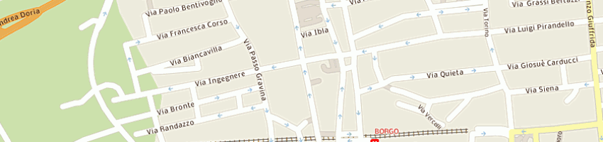 Mappa della impresa grasso giuseppe a CATANIA
