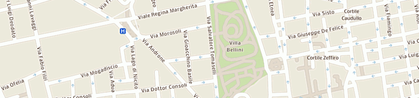 Mappa della impresa palumbo gaetano a CATANIA