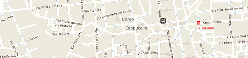Mappa della impresa pesce rosario a CATANIA