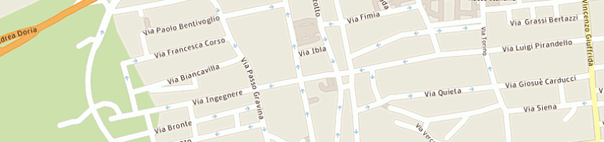 Mappa della impresa miraglia francesco a CATANIA