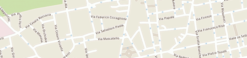 Mappa della impresa mediterranean nautilus italy spa a CATANIA