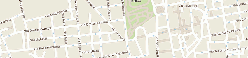 Mappa della impresa l'angelo dell'estetica di di re' graziella a CATANIA