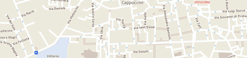 Mappa della impresa istituto pio ix a CATANIA