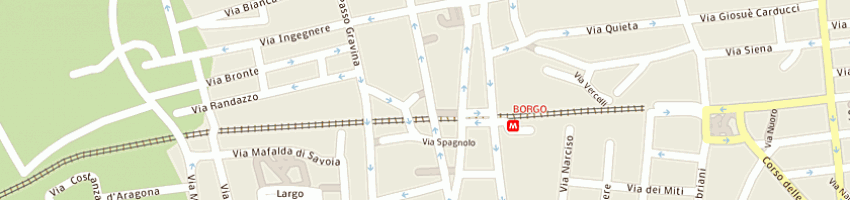 Mappa della impresa mondello domenico a CATANIA