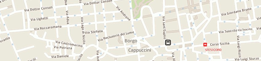 Mappa della impresa provincia regionale di catania a CATANIA