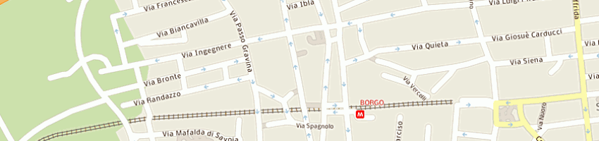 Mappa della impresa grimaldi giuseppe a CATANIA
