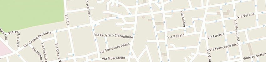 Mappa della impresa viscuso carmen a CATANIA