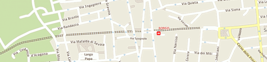 Mappa della impresa golden lady spa a CATANIA