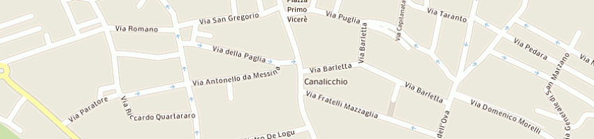Mappa della impresa samperi salvatore a CATANIA