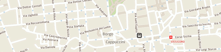 Mappa della impresa scardaci srl a CATANIA