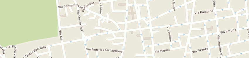Mappa della impresa samor snc a CATANIA