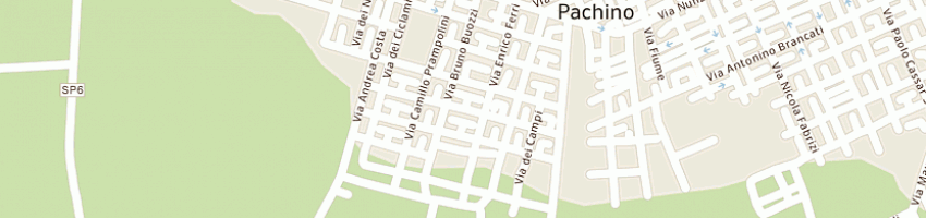 Mappa della impresa arfo' rosario a PACHINO