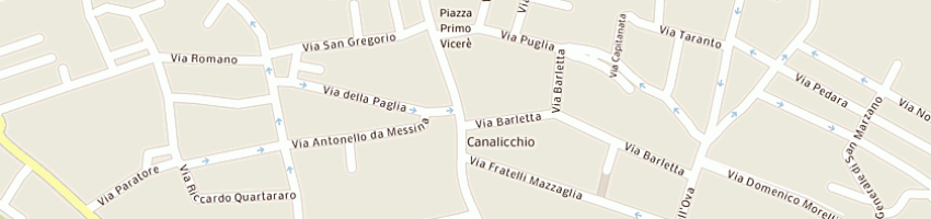 Mappa della impresa comune di catania castello a CATANIA