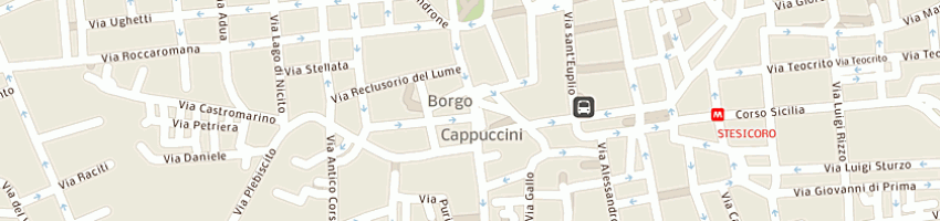 Mappa della impresa profumeria la rosa di la rosa maria grazia a CATANIA