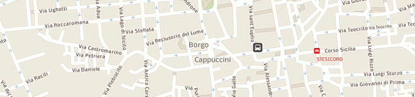 Mappa della impresa politano loredana a CATANIA