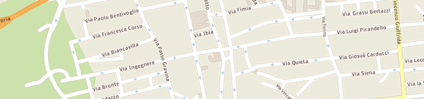 Mappa della impresa taccogna filomena barbara a CATANIA