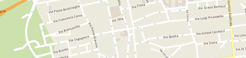 Mappa della impresa albani alberto a CATANIA
