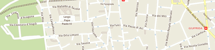 Mappa della impresa falcone salvatore a CATANIA
