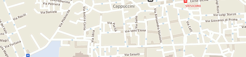 Mappa della impresa aldini immobilare a CATANIA