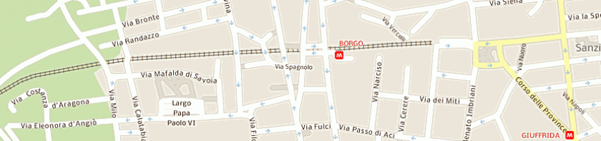 Mappa della impresa maugeri filippo a CATANIA