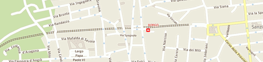 Mappa della impresa nizzari mario a CATANIA