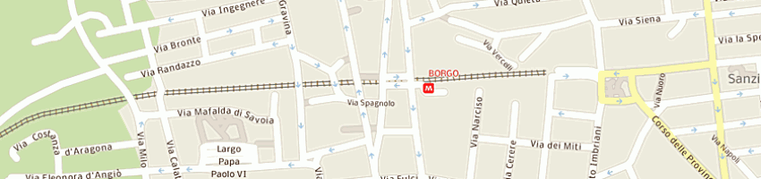 Mappa della impresa bonaccorso concetta carmela a CATANIA