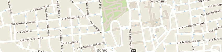 Mappa della impresa mata di musumeci f a CATANIA