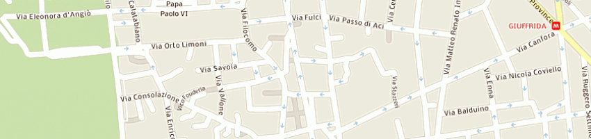 Mappa della impresa guglielmino giuseppe a CATANIA