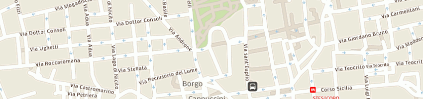 Mappa della impresa azienda sanitaria locale n 3 a CATANIA