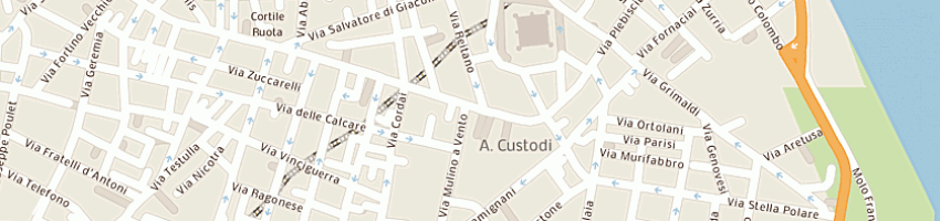 Mappa della impresa vilardo giuseppe a CATANIA