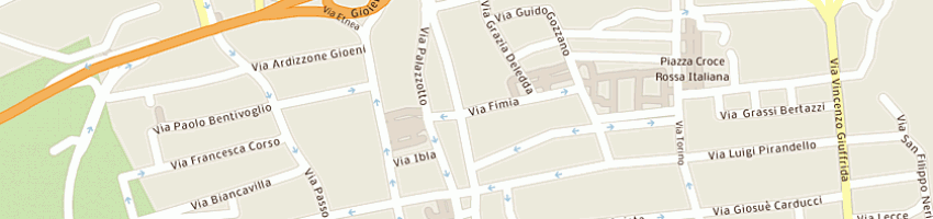 Mappa della impresa muzio salvatore a CATANIA