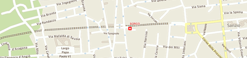 Mappa della impresa renna a CATANIA