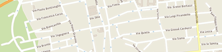 Mappa della impresa cda sas di albani eleonora r a CATANIA