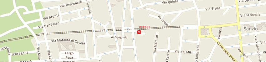 Mappa della impresa mpprogetti di mignemi rosario a CATANIA