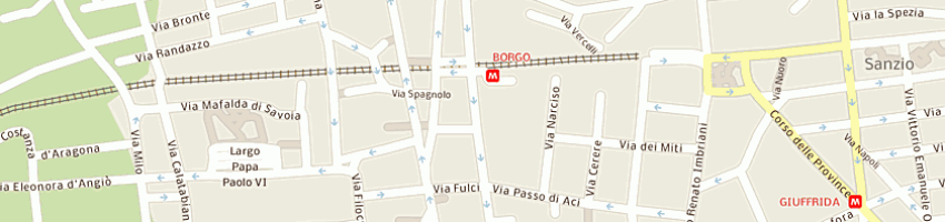 Mappa della impresa maceli service a CATANIA