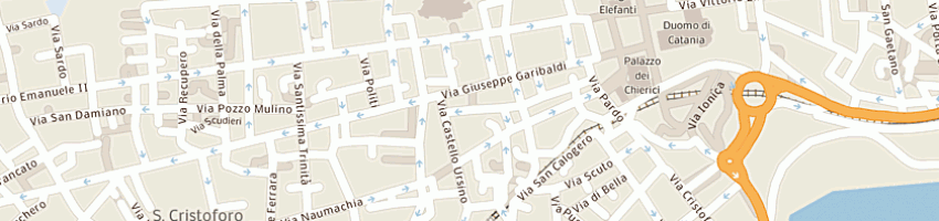 Mappa della impresa l'angolo delle carni sas di sapuppo teresa cinzia e c a CATANIA