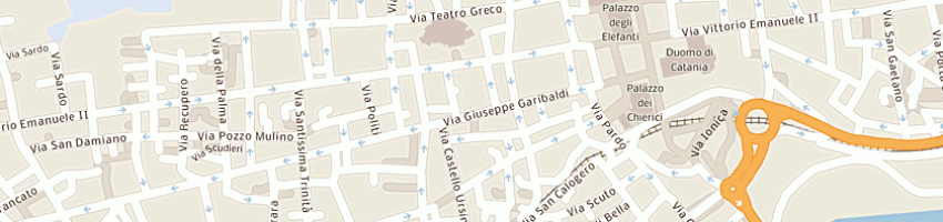 Mappa della impresa amoree di croazzo marilena a CATANIA