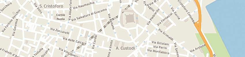 Mappa della impresa algimar srl a CATANIA