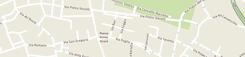 Mappa della impresa net service di vasile alberto a CATANIA