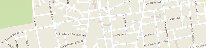 Mappa della impresa amico giuseppe a CATANIA