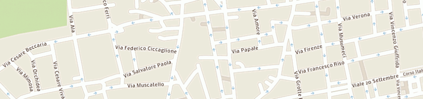 Mappa della impresa libreria la paglia di morgano stefano a CATANIA