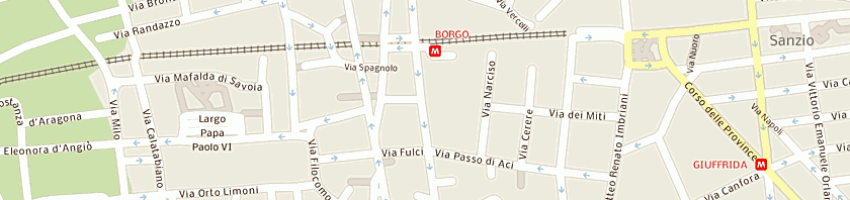 Mappa della impresa laudani carmelo a CATANIA