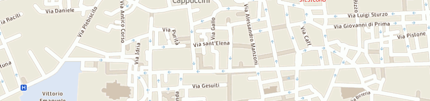Mappa della impresa centro culturale di comunione e liberazione a CATANIA